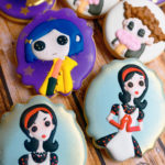 Coraline themed cookies