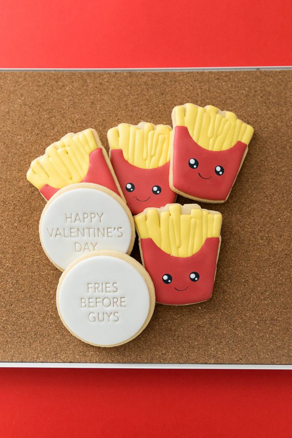 Hey There Cookie! Fries before Guys
