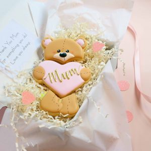 Bear with Heart - Mum or Nan